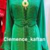 Emerald Green Moroccan Kaftan – A Jewel of Elegance